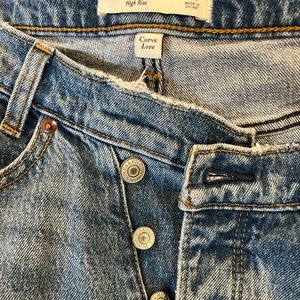 Abercrombie Curve Love Dad Jeans